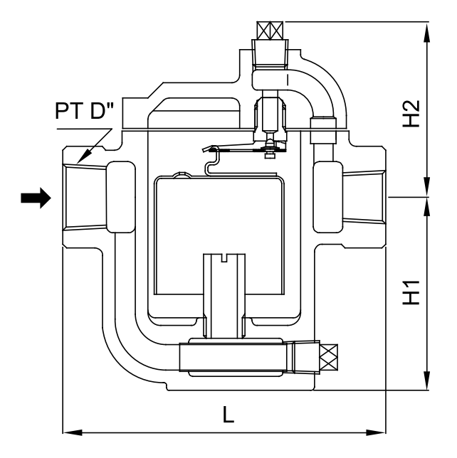 Bẫy hơi gầu đảo Samyang YBT-4 - Ảnh 3