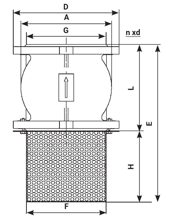Rọ bơm gang ARV FCV - Ảnh 2