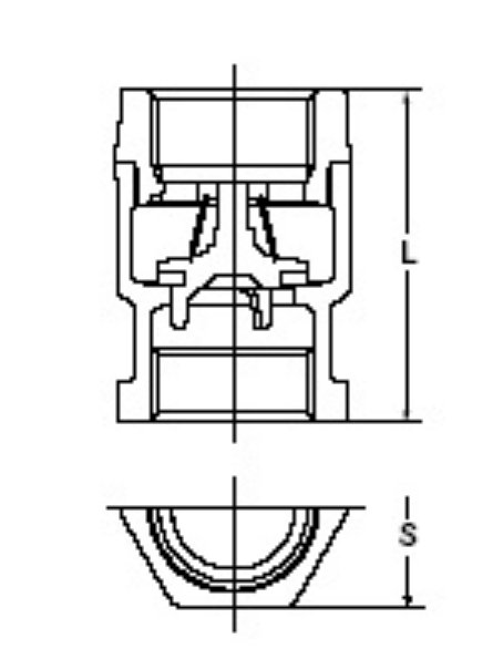 Van 1 chiều hơi đồng Kitz RF - Ảnh 5