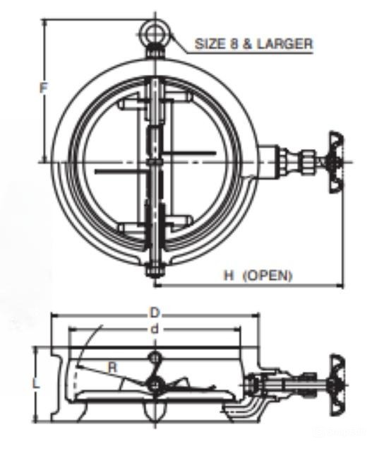 Van 1 chiều gang Kitz 10FWZ - Ảnh 3