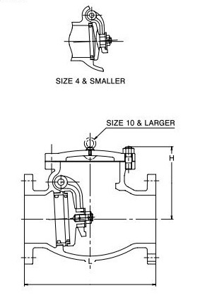 Van 1 chiều gang Kitz 125FCO - Ảnh 4