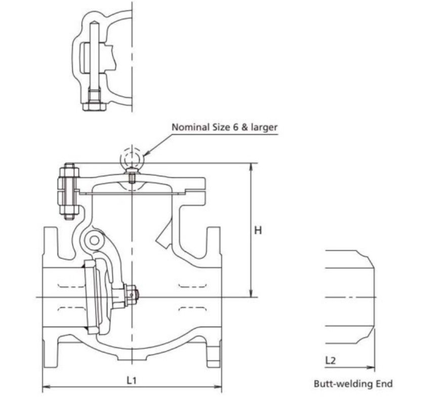 Van 1 chiều gang Kitz 150SCOS - Ảnh 5