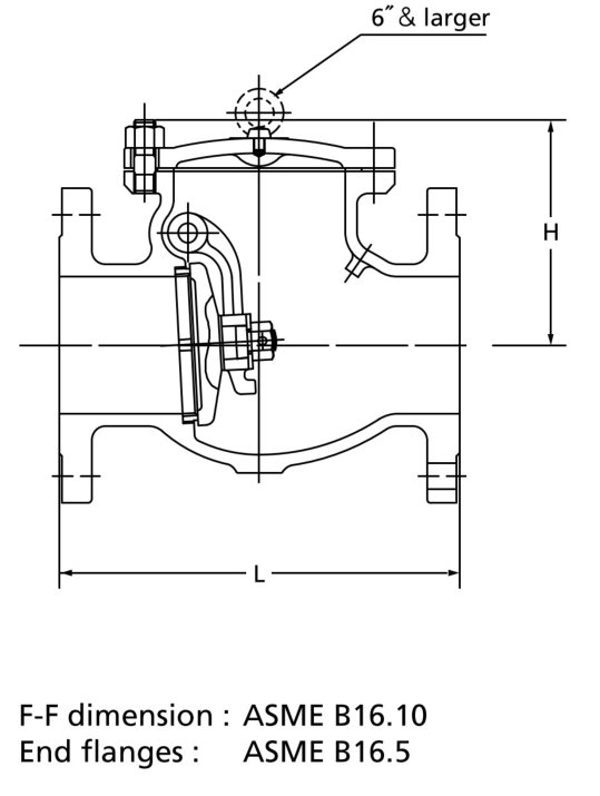 Van 1 chiều gang Kitz 150SRB - Ảnh 4