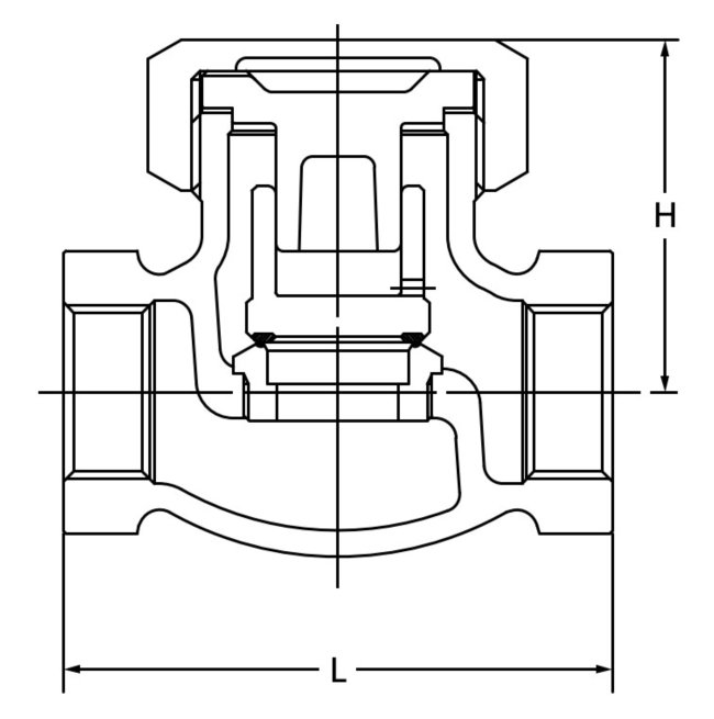 Van 1 chiều gang Kitz 20SN - Ảnh 3