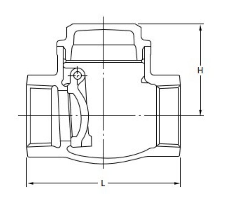 Van 1 chiều inox Kitz UO - Ảnh 3
