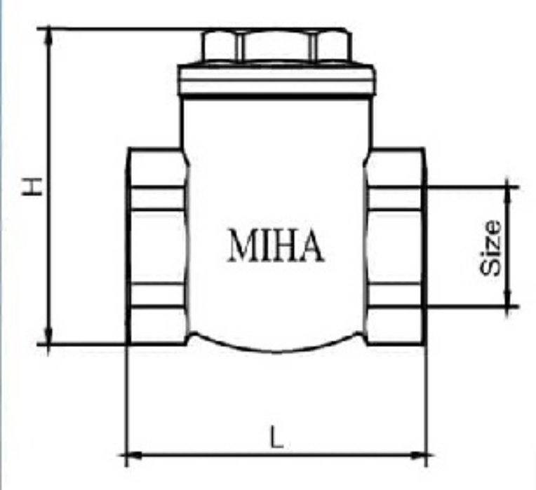 Van 1 chiều lá lật Minh Hòa MIHA - Ảnh 2