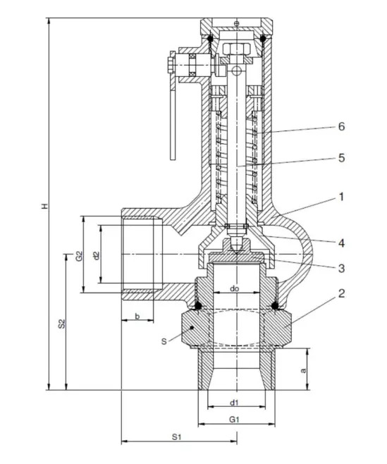 Van an toàn đồng Zetkama 781T - Ảnh 2