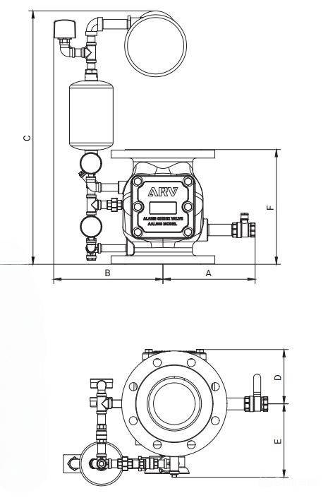 Van báo động ARV AAL800 - Ảnh 2