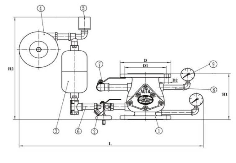 Van báo động AUTA 8100H - Ảnh 2