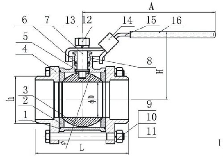 Van bi inox Arita ARV-100BW-3PC - Ảnh 2