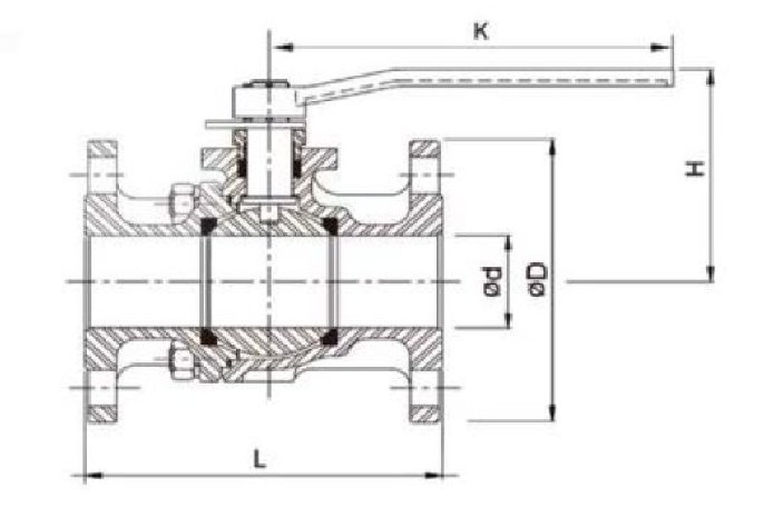 Van bi inox Bueno F601 - Ảnh 4