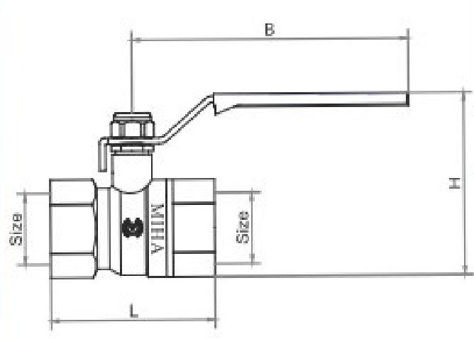 Van bi đồng mạ Minh Hòa MIHA - Ảnh 3