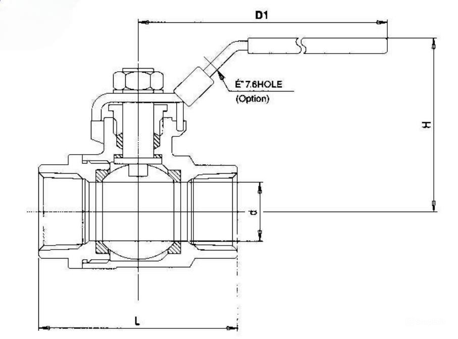 Van bi inox Rinco 921R - Ảnh 2