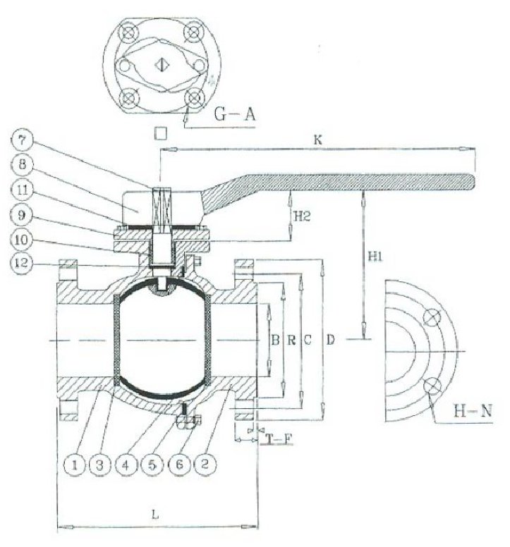 Van bi gang Rinco TL23FJ - Ảnh 2