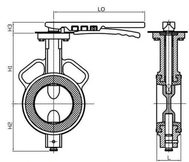 Van bướm tay gạt Shinyi WBLS - Ảnh 3