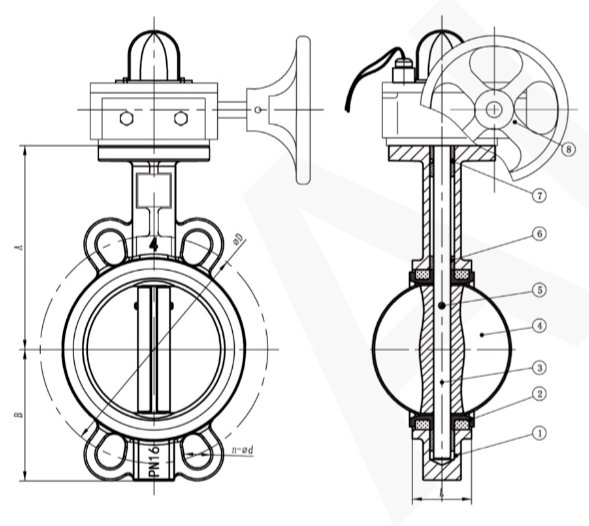 Van bướm tín hiệu điện AUT FIG065 - Ảnh 3