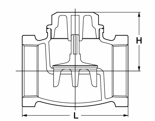 Van 1 chiều đồng Kitz F - Ảnh 6