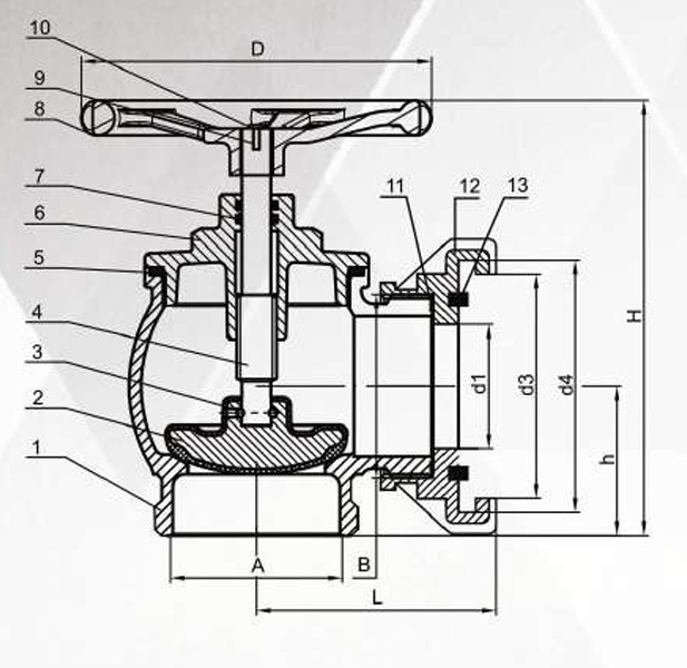 Van góc đồng Shinyi FHBA - Ảnh 2