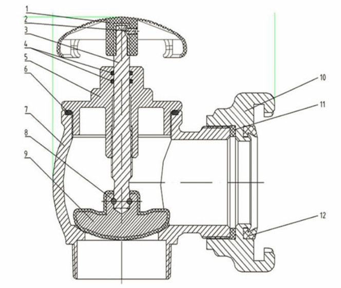 Van góc gang AUT FIG11 - Ảnh 2