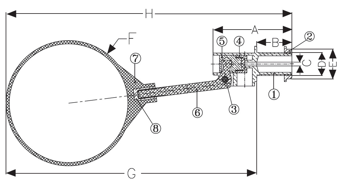 Van phao cơ Sanwa FV - Ảnh 2