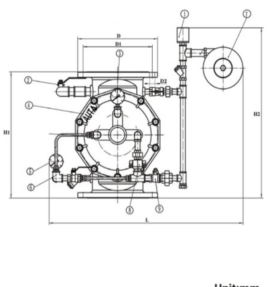 Van xả tràn AUTA 9100H - Ảnh 3
