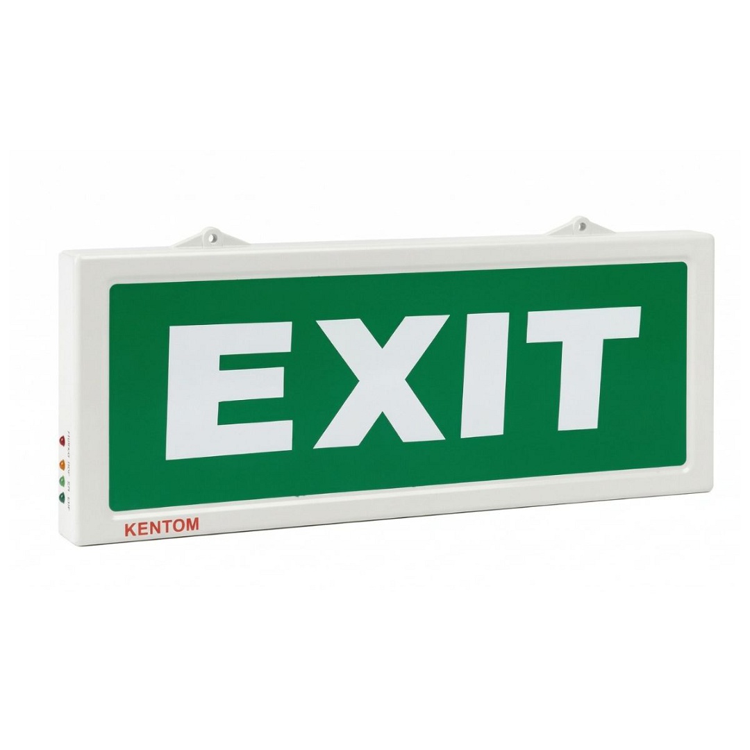 Đèn Exit Lối Thoát 1 Mặt Kentom Kt 110