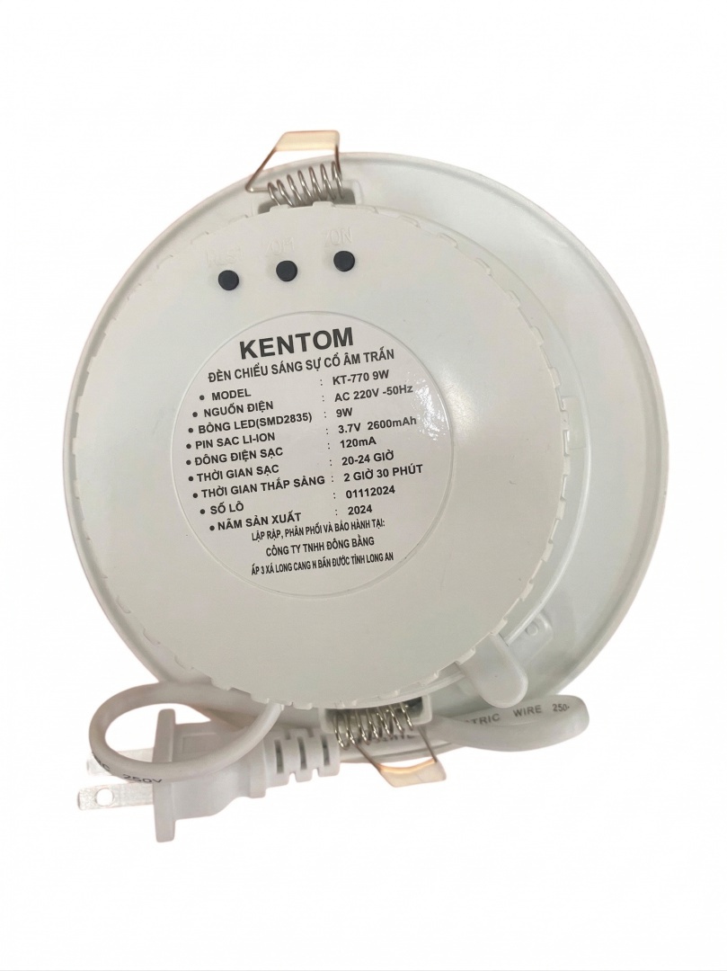 Đèn Sự Cố âm Trần Kentom Kt 770 ảnh Số 2