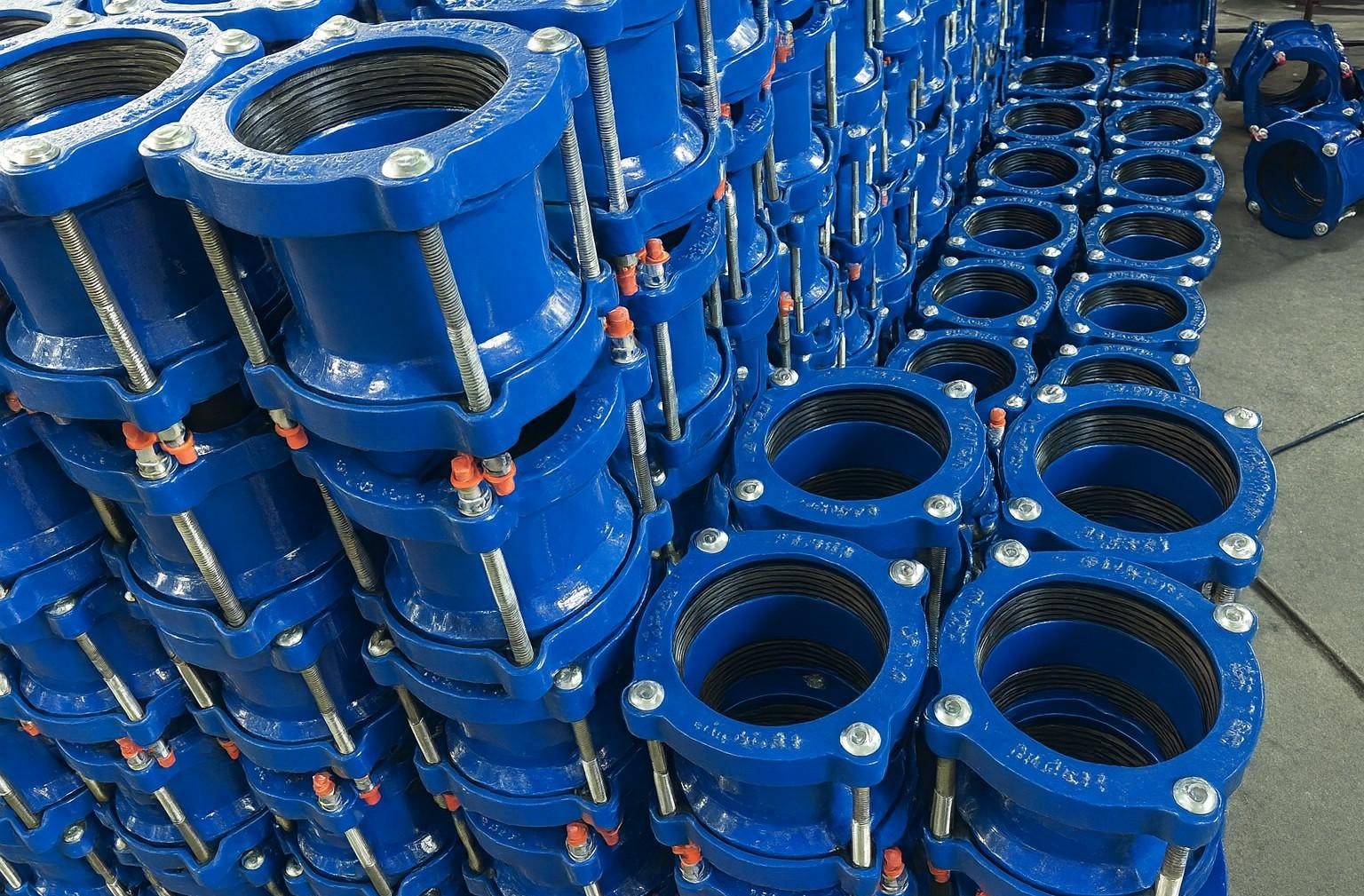 Khớp nối mềm gang FF T-BLUE