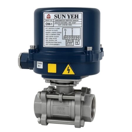 Van bi 2 ngã inox điều khiển điện SunYeh