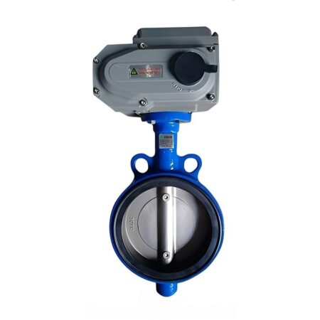 Van bướm gang điều khiển điện Haitima