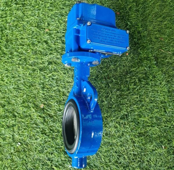 Van bướm gang điều khiển điện Kosaplus - Ảnh 2