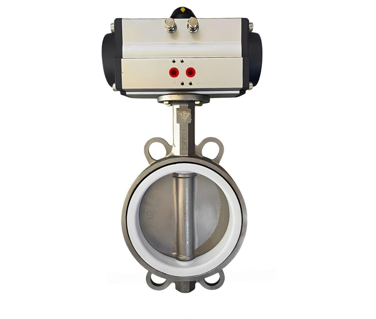 Van bướm inox điều khiển khí nén EM-FLOW EMP