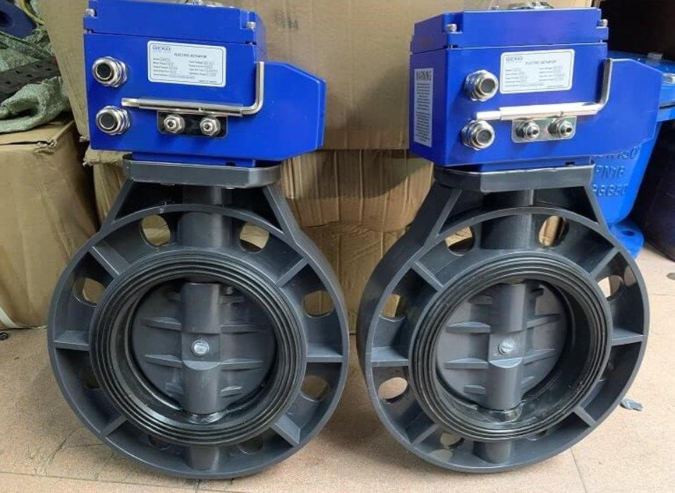 Van bướm nhựa điều khiển điện Kosaplus - Ảnh 2