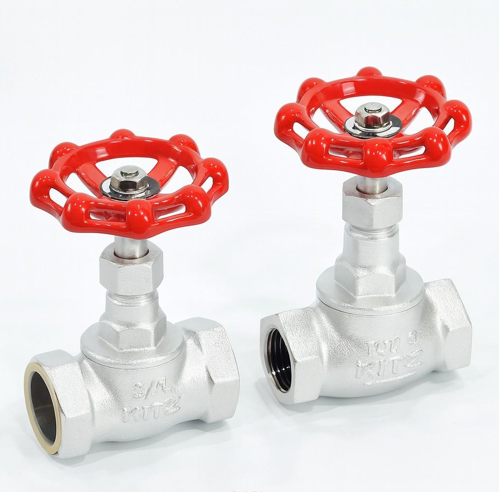 Van cầu ren gang Kitz 10SJ - Ảnh 2