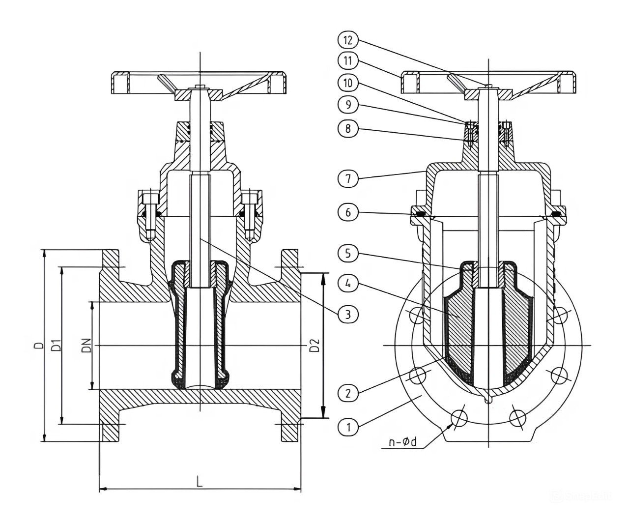 Van cổng Arita DIG-NR-PN16 - Ảnh 2