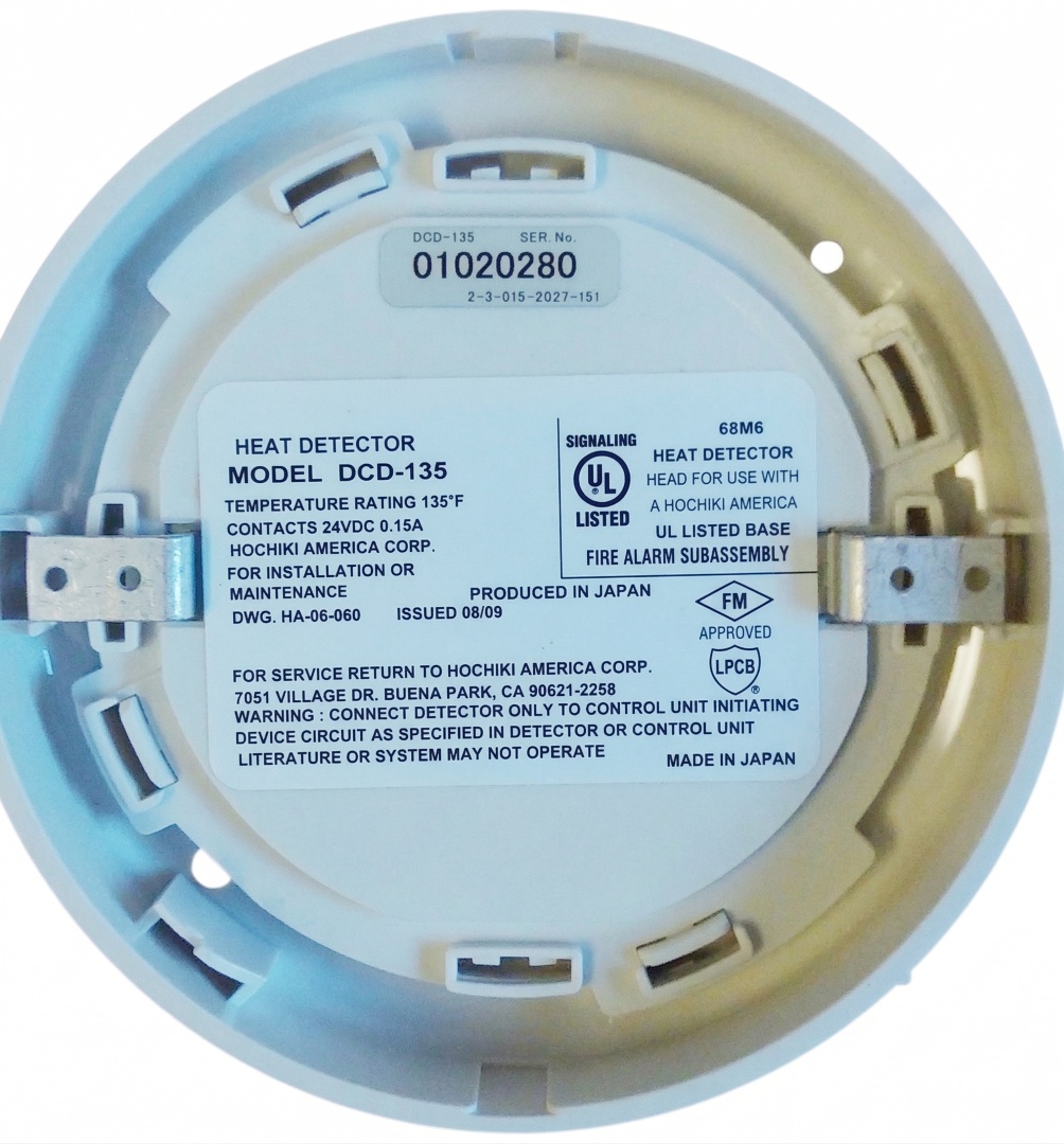 Đầu báo nhiệt Hochiki DCD-135 - Ảnh 2