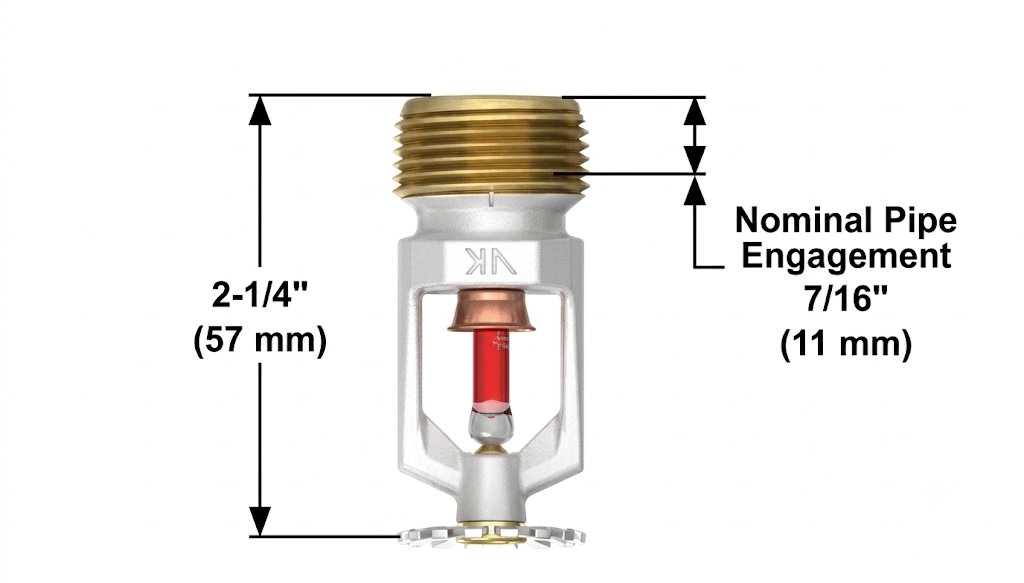 Đầu phun Sprinkler quay xuống Viking VK202 - Ảnh 2